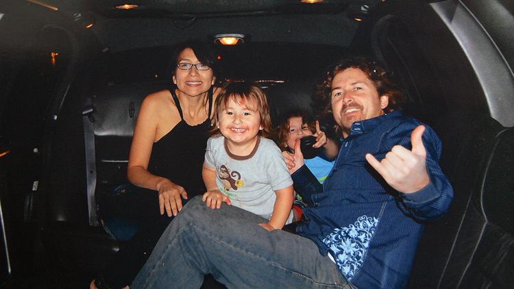 Joseph and Summer McStay are pictured with their two children, Joseph Jr. 3, front, and Gianni, 4. The family piled into their Isuzu Trooper and drove away from their Fallbrook house on Feb. 4, 2010. Then they vanished. (Photo Credit: Christina House/For the Times)