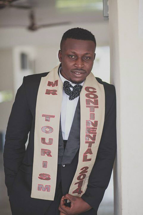 Mr. Tourism Continental 2014 Victor Chukwu. 