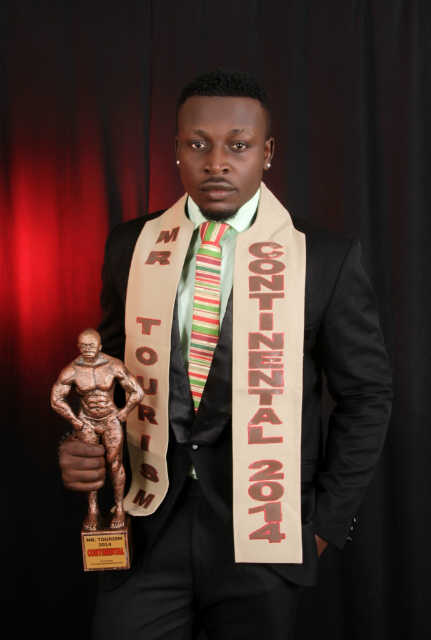 Mr. Tourism Continental 2014 Victor Chukwu. 