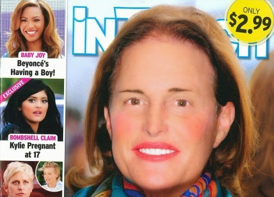Bruce Jenner covers InTouch magazine as a woman
