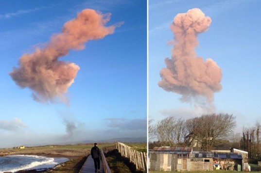 Giant Penis Shaped Cloud Of Smoke Appears In The Sky Photos The Trent