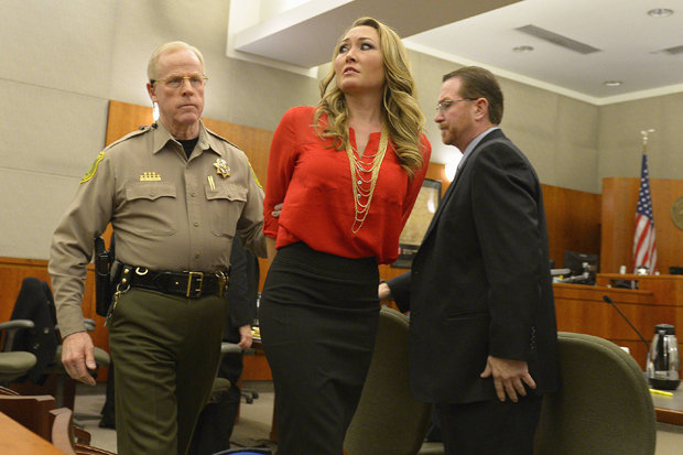 Former English teacher Brianne Altice, 35, is accused of sexually assaulting four students since 2013. (Photo Credit:AP)