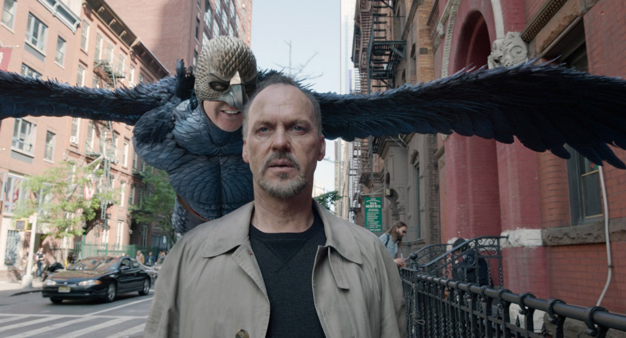 A still shot from the movie Birdman