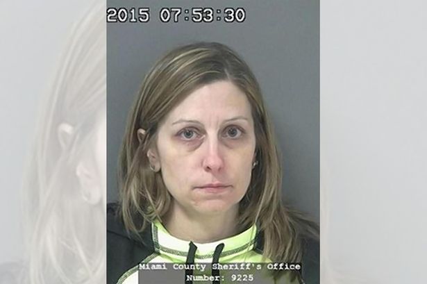 Michelle Ladd, 41-year-old teacher who had sex with two 17 year old students after lavishing them with cars, guns and alcoholic drinks in Bunker Hills, Indiana. (Photo Credit: Mirror UK)