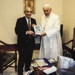 Pope Francis and friend