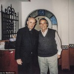 Pope Francis and friend
