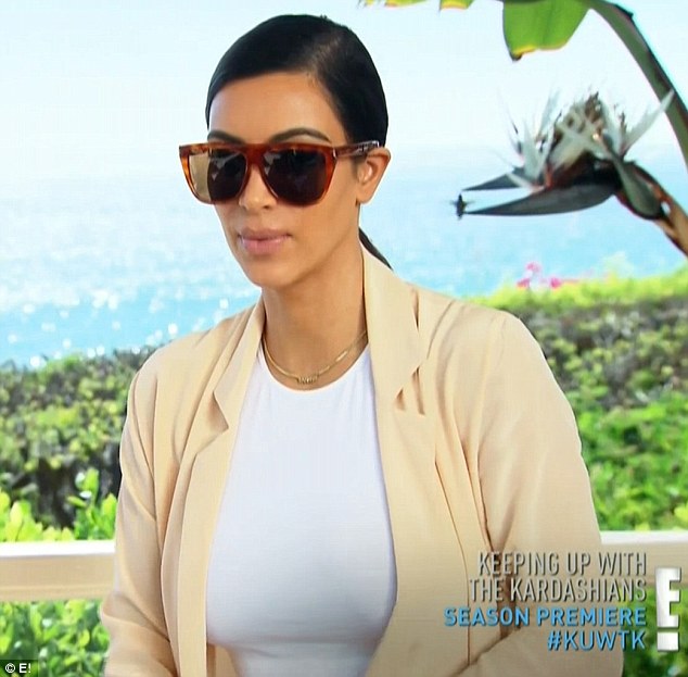 Kim Kardashian says she has sex 500 times daily with her husband Kanye West in her bid to conceive a second baby. (Photo Credit: E!Online)