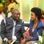 Nollywood stars Segun Arinze and Omini Oboli