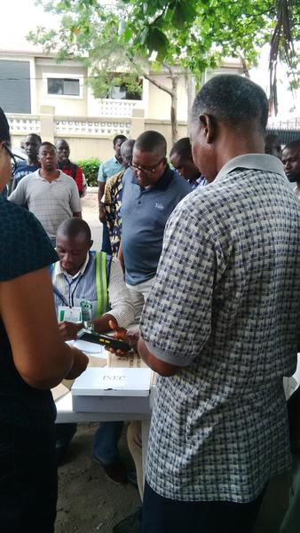 Africa's richest man, Aliko Dangote votes. (Photo Credit: Africa Ventures)