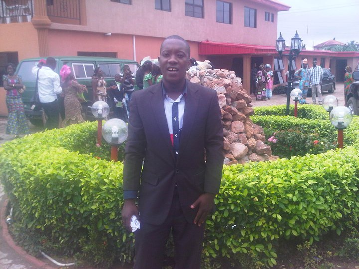 Navy officer, Awi Ugbodi and his younger brother were set ablaze by an angry mob after refused to stop at police check point in Abuja. (Photo Credit: Awi Samuel Ugbodi/Facebook)