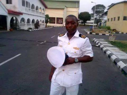 Navy officer, Awi Ugbodi and his younger brother were set ablaze by an angry mob after refused to stop at police check point in Abuja. (Photo Credit: Awi Samuel Ugbodi/Facebook)