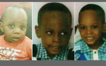 A nanny employed from OLX online sales platform disappeared with her employee's three kids identified as 11-months-old Aderomola, 4-year-old Adedamola and 6-year-old Demola,on Saturday, March 7, 2015 just a day after she was employed in Lagos. (Photo Credit: Punch)