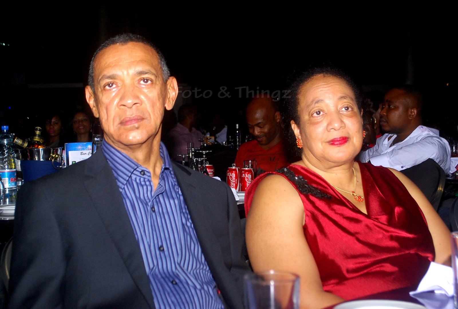 Ben Murray-Bruce and wife Evelyn