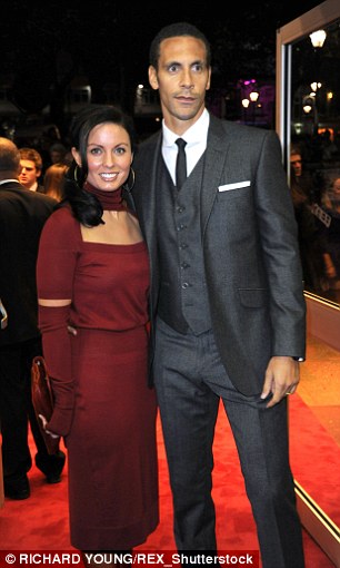 Rio Ferdinand, and late wife, Rebecca Ellison, 34, who passed away in the night of Friday, May 1, 2015 at a London hospital after a short battle with cancer. (Photo Credit: 