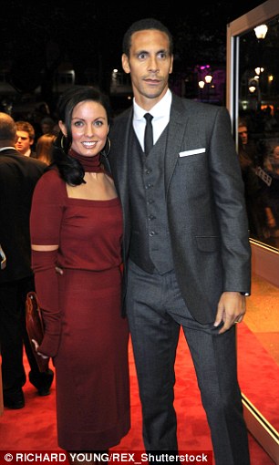 Rio Ferdinand, and late wife, Rebecca Ellison, 34, who passed away in the night of Friday, May 1, 2015 at a London hospital after a short battle with cancer. (Photo Credit: