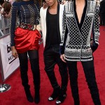 bb jourdan-dunn-olivier-rousteing-kendall-jenner-bbmas-red-carpet-2015-billboard-400