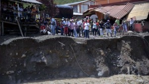 Some part of the affected area. (Credit: AFP)