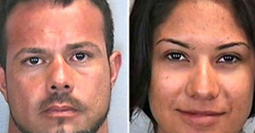 40-year-old Jose Caballero and his 20-year-old partner, Elissa Alvarez, were on Monday, May 4, 2015 found guilty of lewd and lascivious behaviour after they were caught having sex on a public Florida beach in broad daylight. (Photo Credit: NBC Miami)