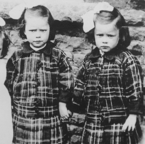 Oldest twin sisters, Glenys Thomas and Florence Davies have died weeks apart apart from each other on Thursday, April 23, 2015 and Wednesday, May 20, 2015 respectively in Cerphilly, South Wales. (Photo Credit: Wales Online)