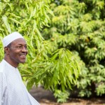Muhammadu Buhari inspecting his farm in Daura, Katsina (State House Photos)