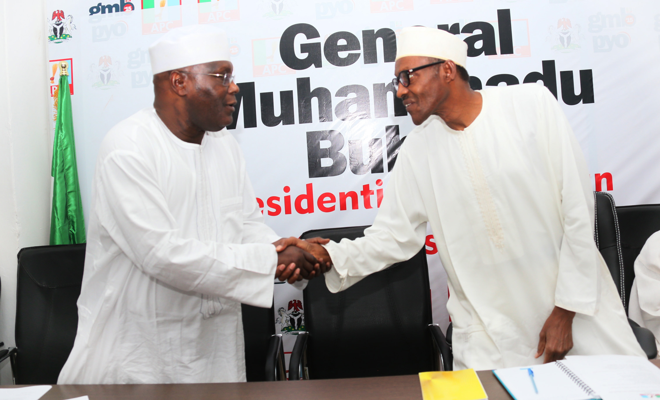 Atiku Abubakar, Junaid Mohammed, Mohammadu Buhari