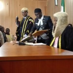 The trent – EKITI cHIEF JUDGE AT INAUGRATION