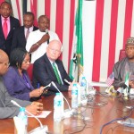 US Amb James F Entwistle Visits Dr. Bukola Saraki1 (1)