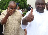 The Economic and Financial Crimes Commission, EFCC, has arraigned Alhaji Yerima Suleiman and Mr. Uwem Essien Antia before Justice Lawal Akapo of a Lagos State High Court sitting in Ikeja on a four-count charge bordering on conspiracy, obtaining money by false pretence and forgery.. (Photo Credit: PR Nigeria)