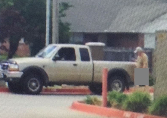 Man caught masturbating outside supermarket known as 'Kum and Go' located at 1010 North Thompson Road in Springdale, Arizona. (Photo Credit: World Wide Weird News)