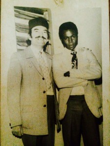 Onyeka Nwelue's father (right) and an associate in an undated photo (Photo Credit: Onyeka Nwelue/Facebook)