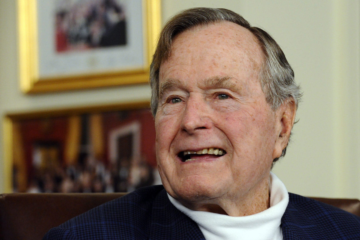 Former US President George H. W. Bush