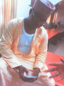 Dr Ibraheem Dooba, after he was beaten by DSS officials at Government House, Minna (Photo Credit: Vanguard)