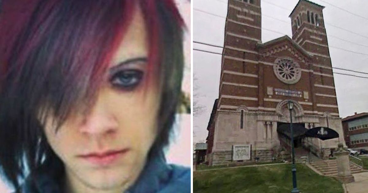 Jonathan Ryan and the church where he allegedly had sex with a minor