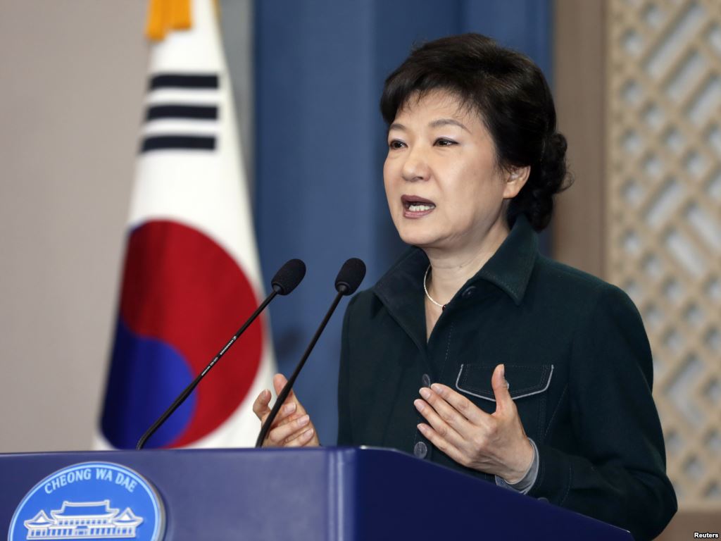 South Korea's President Park Geun-hye
