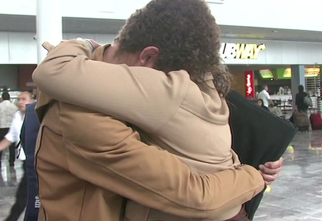 Hope Holland and her son Jonathan (Credit: ABC News)
