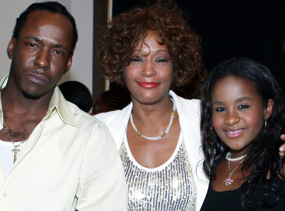 Bobby Brown, Whitney Houston and their daughter, Bobbi Kristina Brown (Photo Credit: (Photo Credit: Sandra Rose/Getty Images)