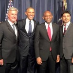 Elumelu with Obama