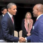 Elumelu with Obama
