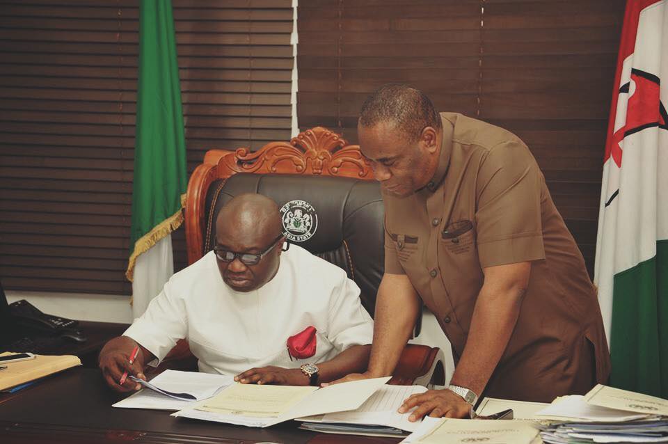 Dr. Okezie Ikpeazu, Governor of Abia State