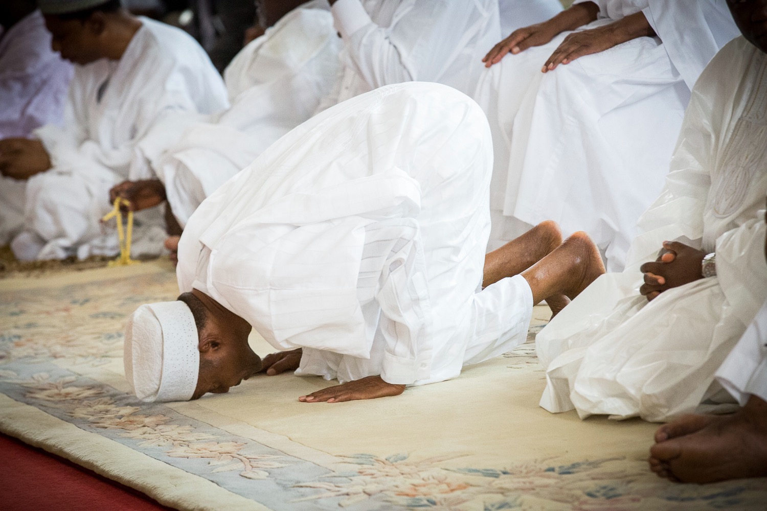 Buhari Prayer Yusuf Aso Rock