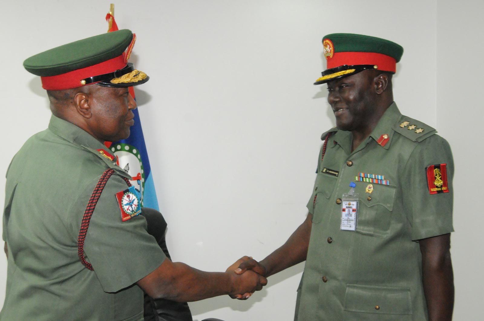 The spokesman of the Nigeria Defence Headquarters, Maj. Gen. Chris Olukolade, on Tuesday, June 30, 2015 launched two books at the Nigeria Air Force Conference Centre.