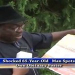 Man spots his obituary poster – The Trent