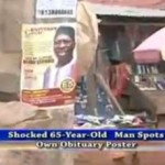 Man spots his own obituary poster – The Trent