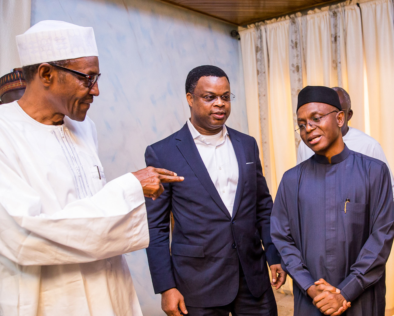 Muhammadu Buhari and Nasir El Rufai