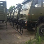 Troop transporters brought in at crtical time for Nigerian  troops