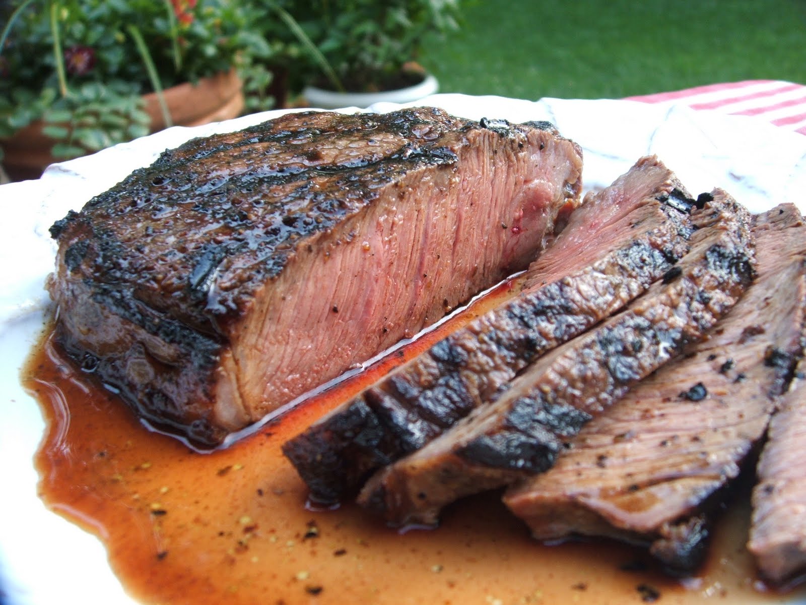 Baked pot grilled steak | Angie's Pantry