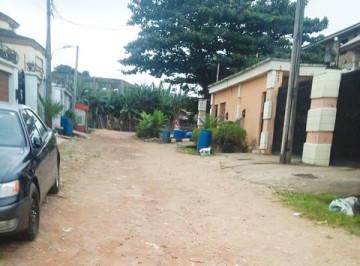 Fidella Street, Aladura Estate in the Anthony area of Lagos State where a 61-year-old security guard raped two sisters repeatedly | Punch