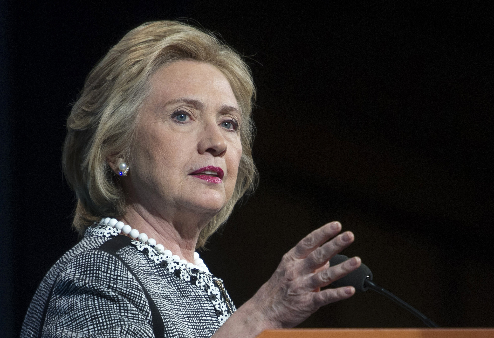 Former Secretary of State Hillary Rodham Clinton | AP/Cliff Owen