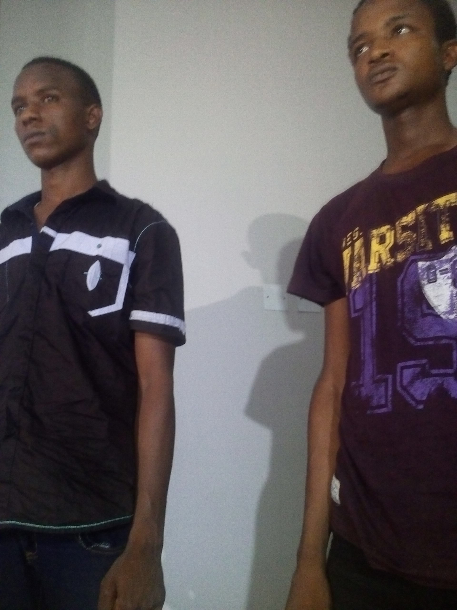 From Left is Babawuro Kato, the Okada Rider and Abdullahi Usman (Kadiri), the cattle rearer. | PR Nigeria
