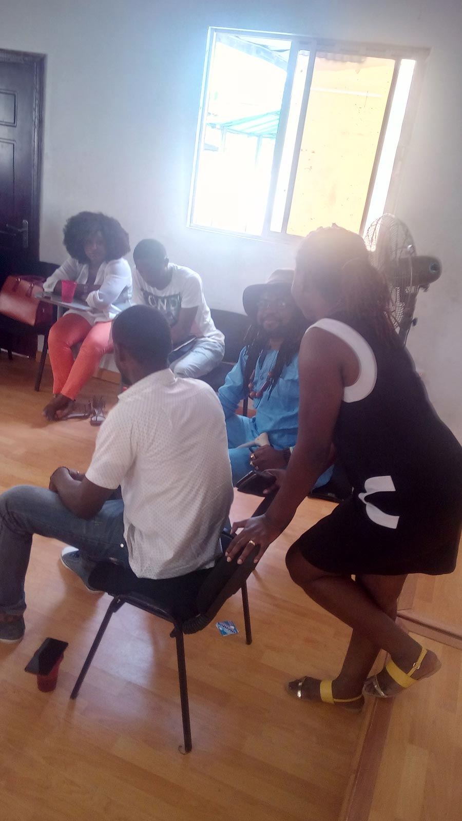 Uduak Isong-Oguamanam speaking to the class | Ephraim Adiele/The Trent)